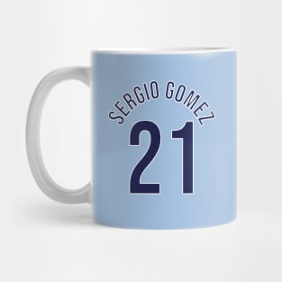 Sergio Gomez 21 Home Kit - 22/23 Season Mug